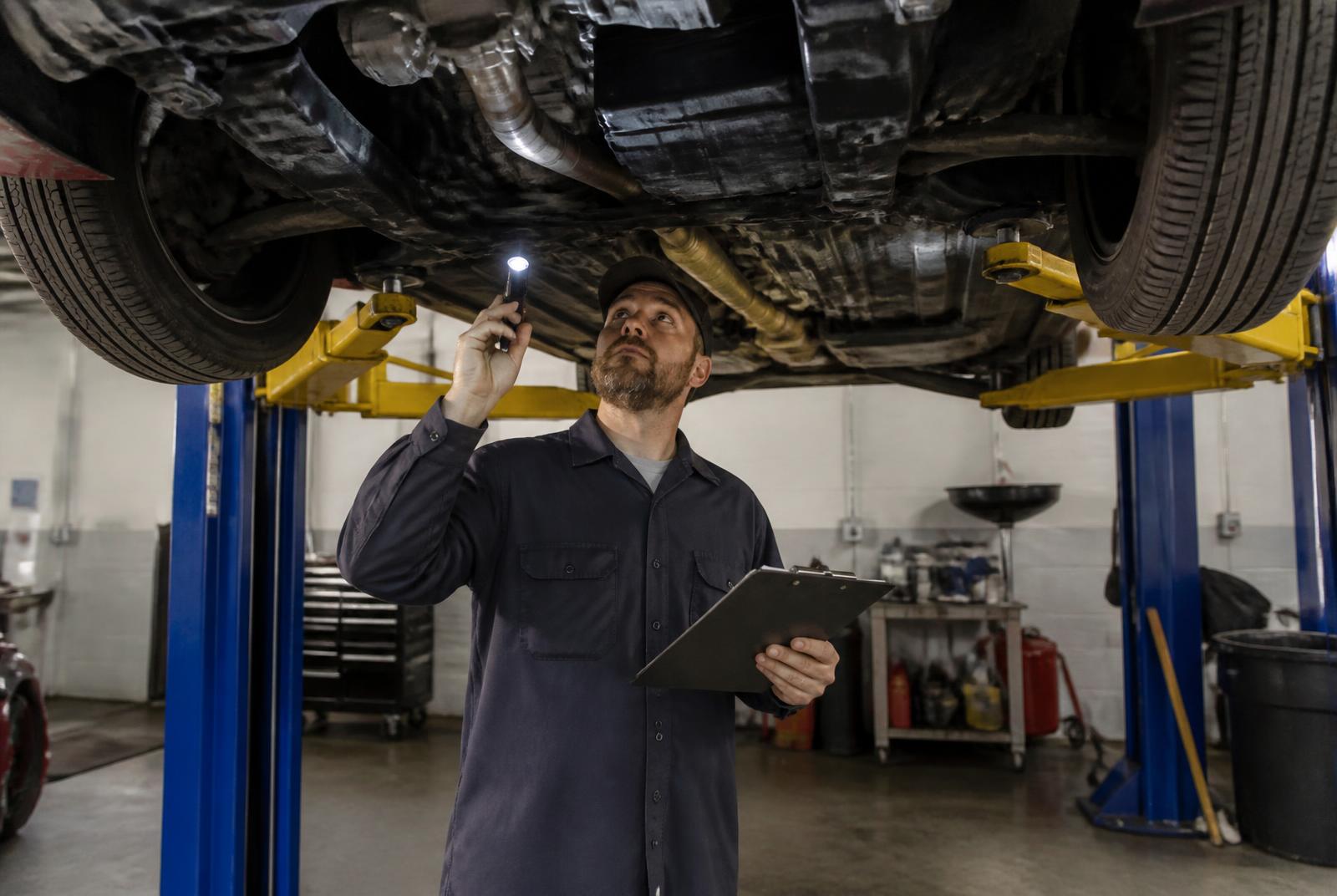 Ontario motor vehicle safety inspection performed at 4 Aces Auto Center